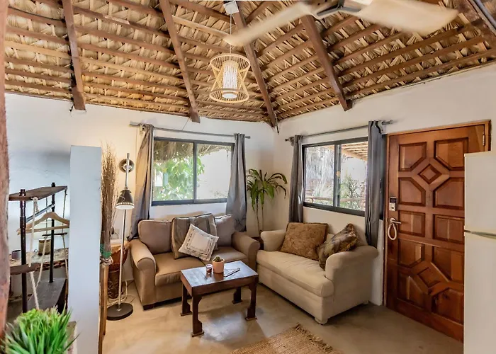 Rustico Lounge-property In Front Of The Сasa de vacaciones *