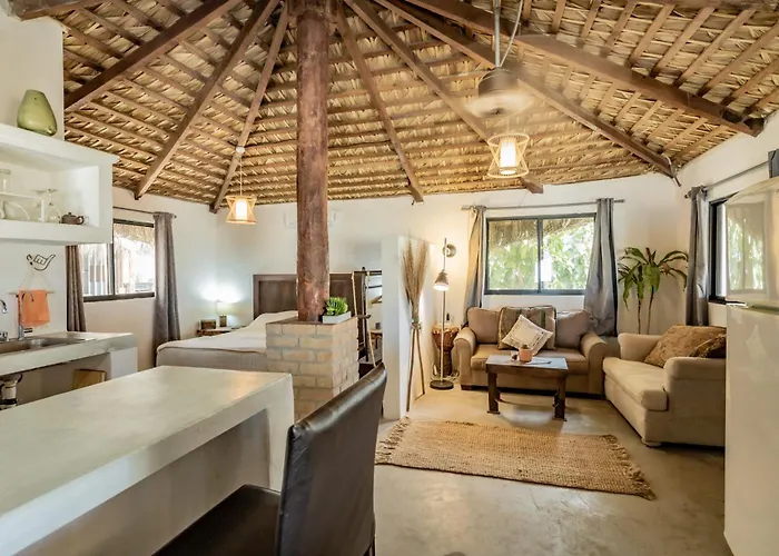 Сasa de vacaciones Rustico Lounge-property In Front Of The *